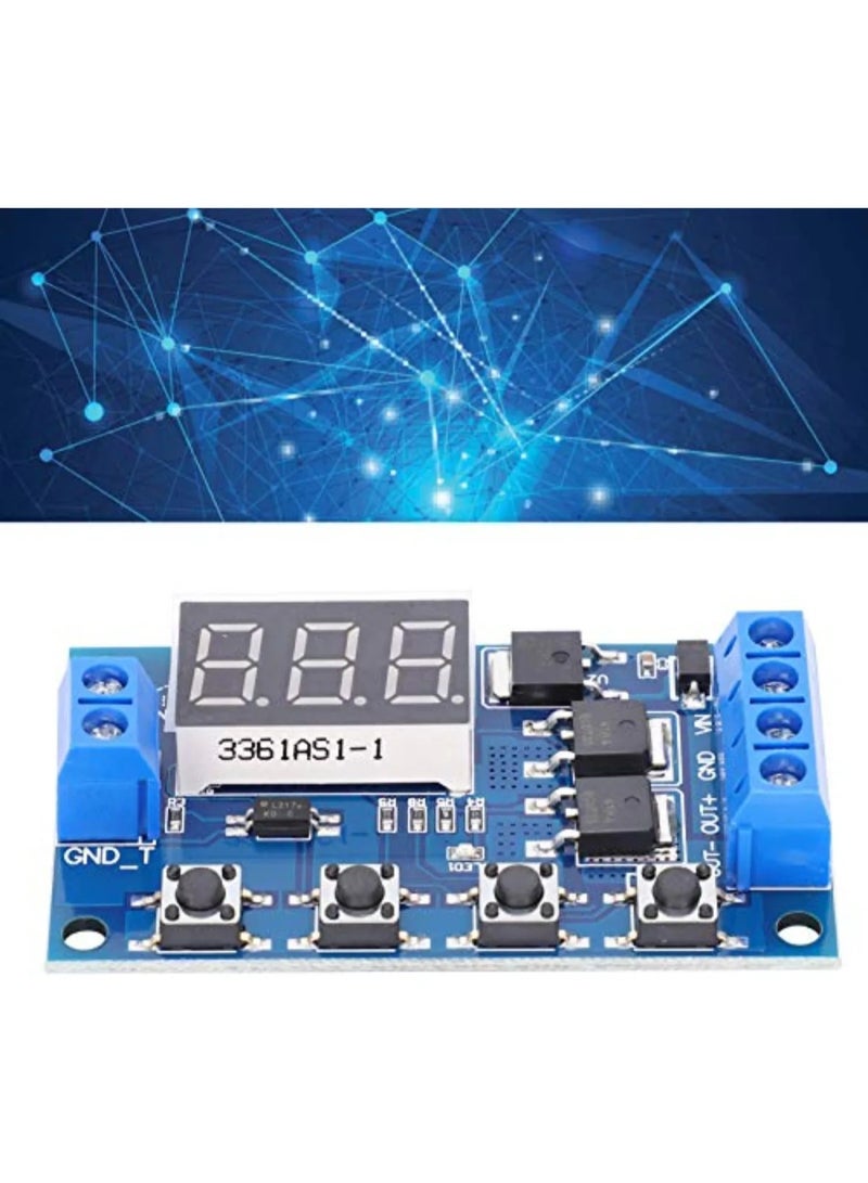 KW12 24V DC DIY وحدة الدائرة - مزدوجة MOS الرقمية الترابط مع عرض درجة الحرارة والموقت الداخلي - Image 5
