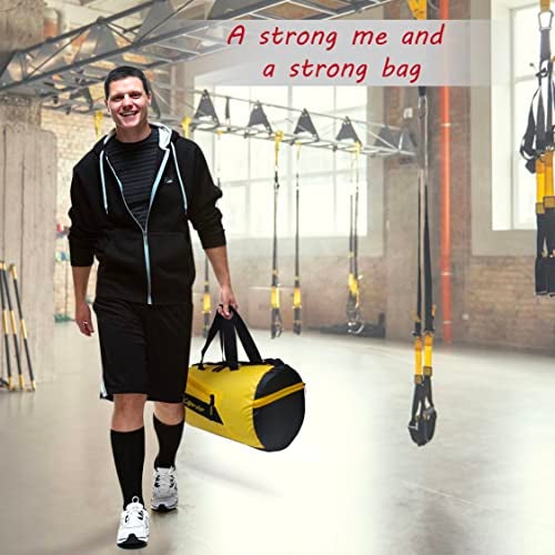Jager_Smith Jager-Smith GB 700 Multipurpose Gym Bag with Shoe Compartment (Bright Yellow) - Image 5