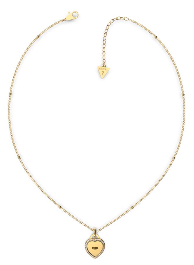 GUESS Heart Charm Necklace