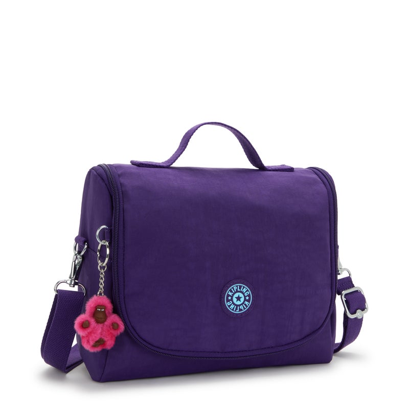 Kipling  New Kichirou Vip Purple Large LunchBag with Trolley Sleeve 15289-4PI - Image 4