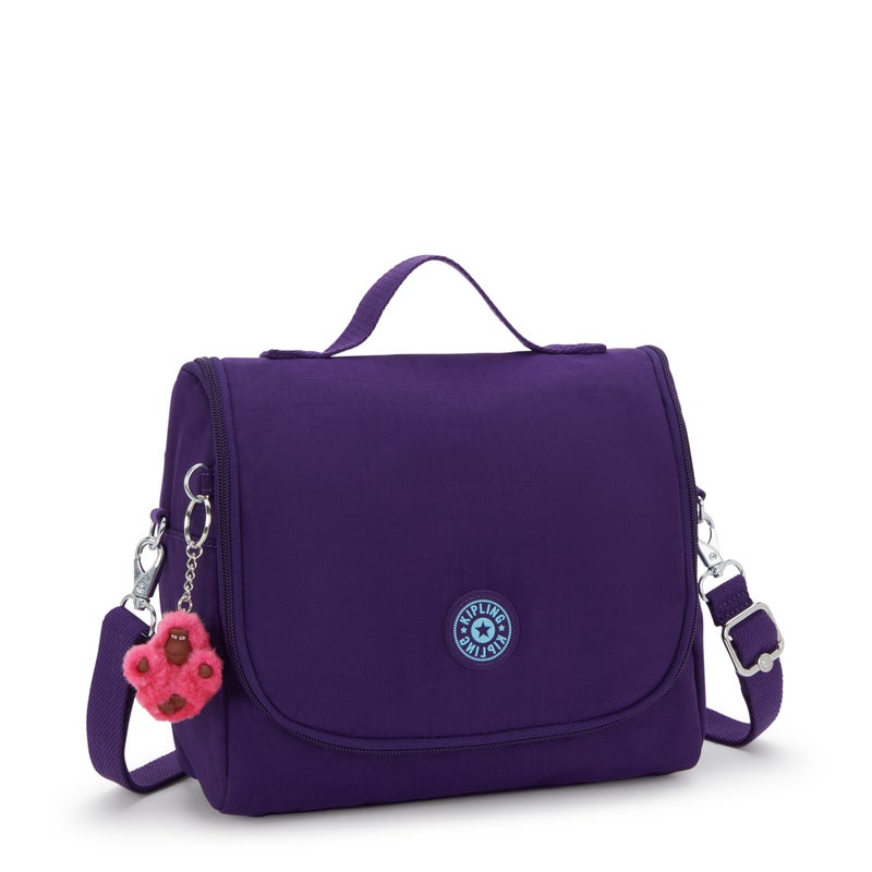 Kipling  New Kichirou Vip Purple Large LunchBag with Trolley Sleeve 15289-4PI - Image 5