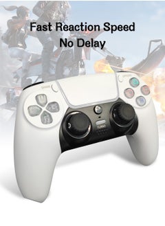 ليوكور وحدة تحكم ألعاب لاسلكية لجهاز PS4، حس جسدي بستة محاور، اهتزاز، بلوتوث، بطارية 600 مللي أمبير، متوافقة مع P4، الكمبيوتر الشخصي، أندرويد  - Image 3