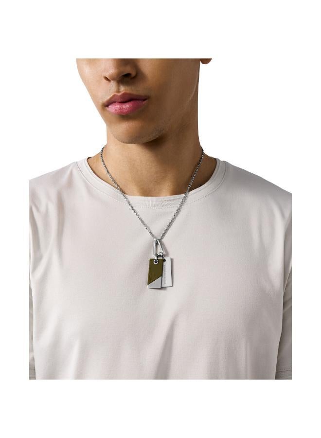 EMPORIO ARMANI Egs3179040 Dog Tag Necklace  - Image 2