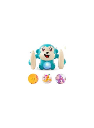 Bzkid Dancing Monkey Toy with Voice/Touch Sensor, Rolling & Spinning Monkey Doll Toy, Light & Sound Effect Toys for Toddler, Voice Controlled Banana Sensored Monkey, Durable ABS Plastic - WITH BATTERY - pzsku/Z2E3B88DC82629D4086B0Z/45/_/1730736797/d6246d38-f9cb-42aa-958b-7b70ef8e1912