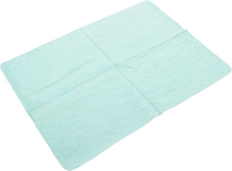 Yardwe Extra Large Car Washing Towel Green Synthetic Chamois Cloth for Cars Suitable for Vehicle Cleaning and Detailing - Image 1