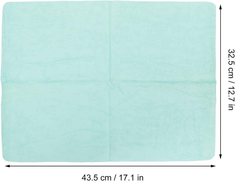 Yardwe Extra Large Car Washing Towel Green Synthetic Chamois Cloth for Cars Suitable for Vehicle Cleaning and Detailing - Image 2