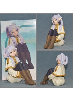 Buried Frilian Elf Magician Seated Position Frilian 2D Beautiful Girl Box Figure 11cm