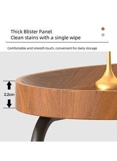 Y&D Side Small Coffee Table Mobile Mini Sofa Shelves Light Luxury Corner Table Bedside Small Table  - Image 2