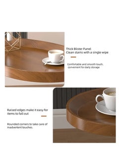 Y&D Side Small Coffee Table Mobile Mini Sofa Shelves Light Luxury Corner Table Bedside Small Table  - Image 3