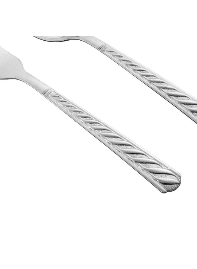 Hic 12-Piece Stainless Steel Dinner Spoon Set Silver - Image 3