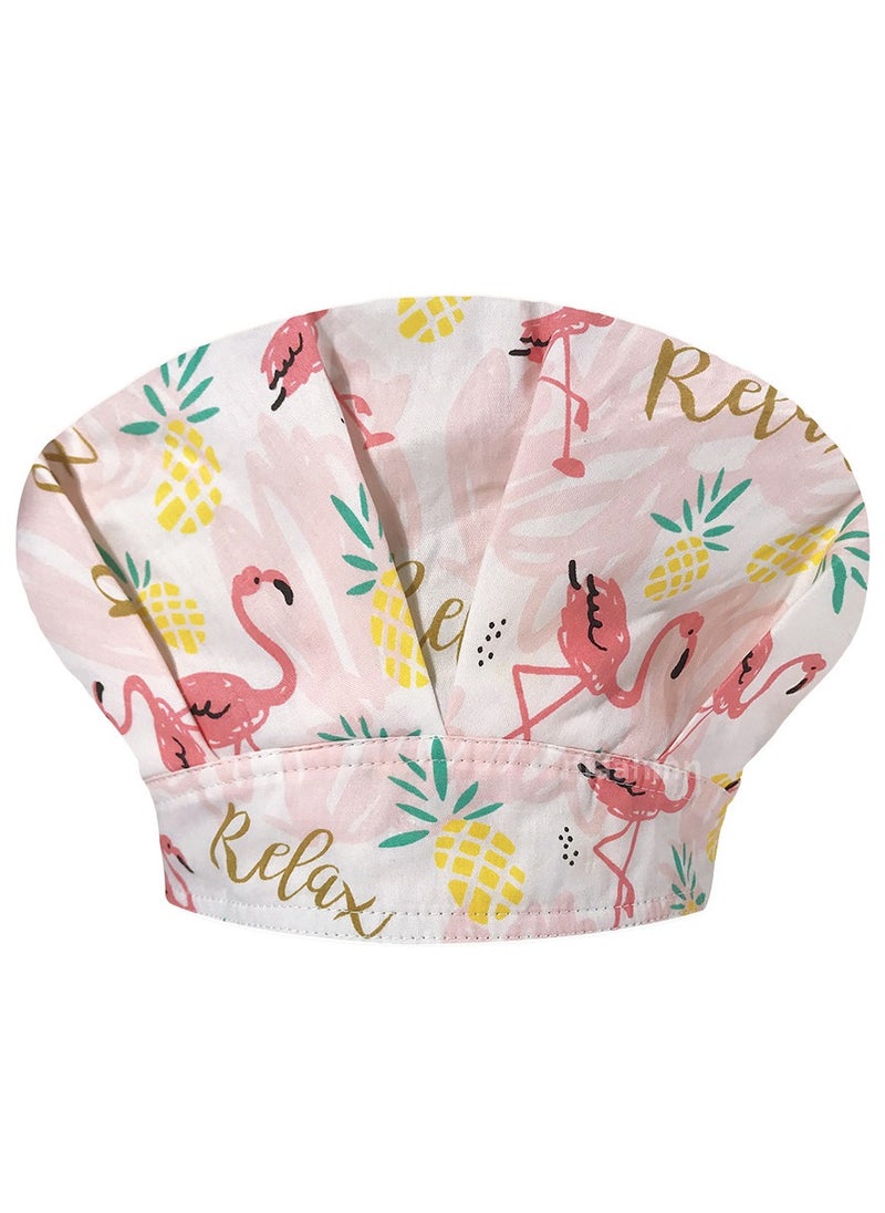 KUYING Printed Small Animal Cute Nurse Hat All Cotton Medical Work Fluffy Hat 
