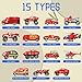 OTONOPI 15 Pack Fire Truck Toys Set Fire Engine Emergency Vehicles Die Cast Mini Rescue Emergency Car Toy with Pull Back Function Rescue Red Toy Truck Gift for Kids Boy and Girl Age 312 - Image 4