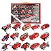 OTONOPI 15 Pack Fire Truck Toys Set Fire Engine Emergency Vehicles Die Cast Mini Rescue Emergency Car Toy with Pull Back Function Rescue Red Toy Truck Gift for Kids Boy and Girl Age 312 - Image 2