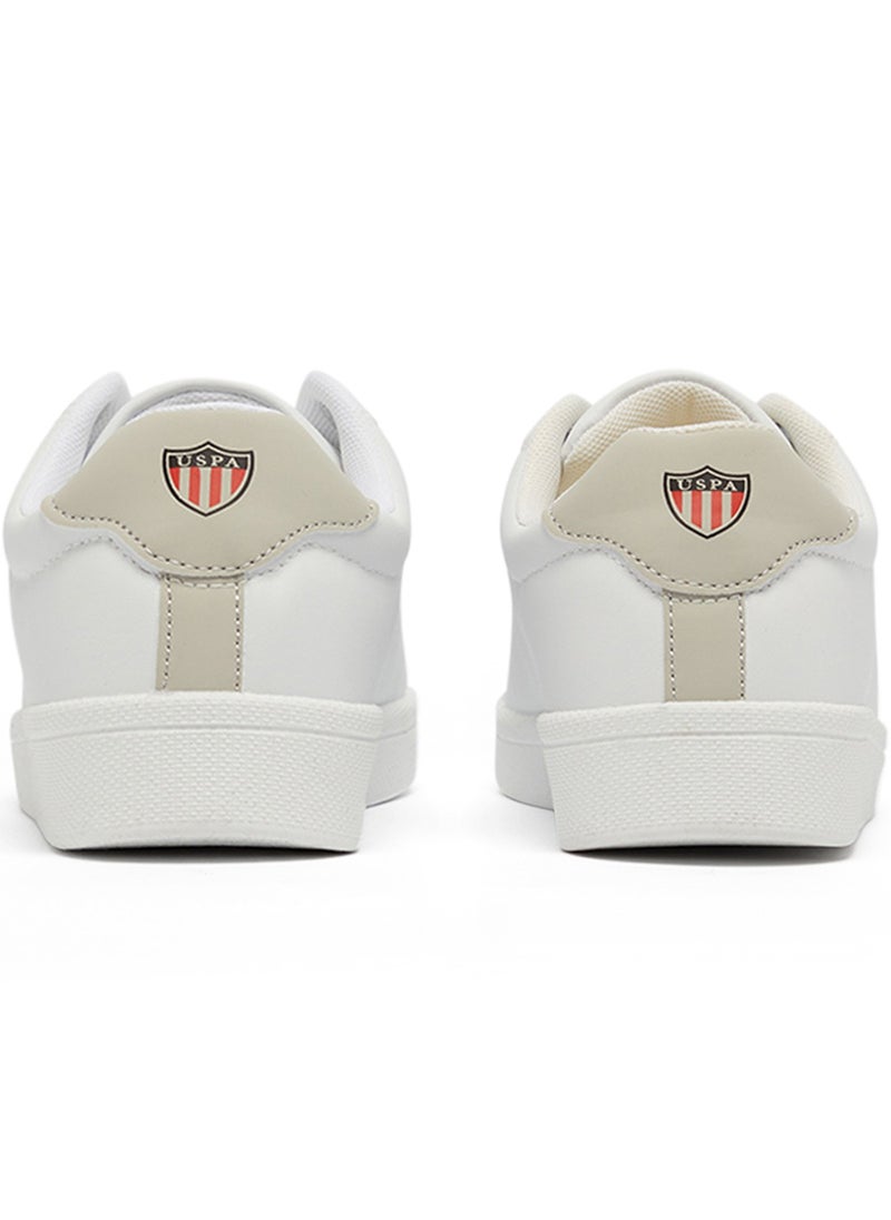 U.S. Polo Assn. Women's White Low-Top Sneakers - Lightweight & Trendy Design for Everyday Wear  - Image 3