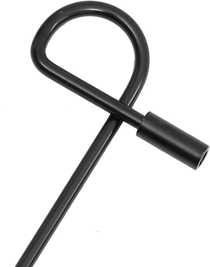 Garden Flag Stand 2 Pack Black Iron Powder Coated Outdoor Banner Holder Lawn Rack - Image 5