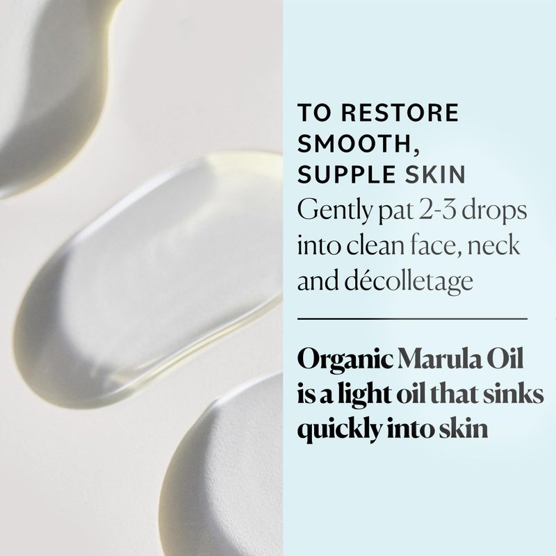 Sky Organics Organic Marula Oil for Face 100% Pure & Cold-Pressed USDA Certified Organic to Replenish, Balance & Boost Glow, 1 fl. Oz - Image 3