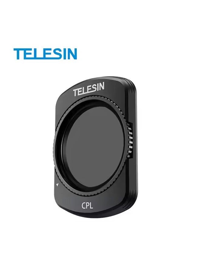 تيليسن TELESIN المغناطيسي CPL ND16 / ND64 / ND256 فلاتر مجموعة لجي أوسمو جيب 3 ، HD الزجاج البصري / متعدد المغطاة أوسمو جيب 3 فلتر الاستقطاب الكثافة المحايدة ، جيب 3 عمل كاميرا خالق كومبو الملحقات - Image 3