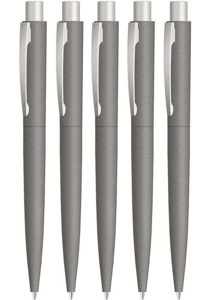 Retractable Metal Ballpoint Pen Set - Pack of 5 - Image 1