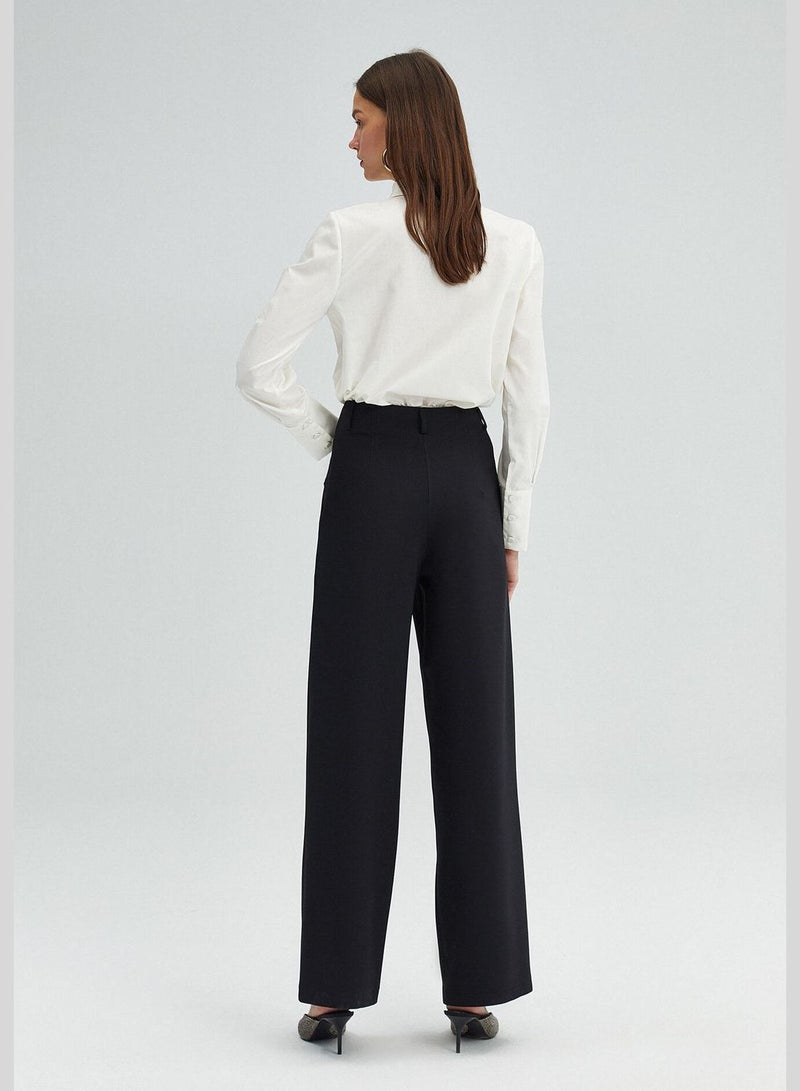 Touche WIDE LEG CREPE TROUSERS - Image 5