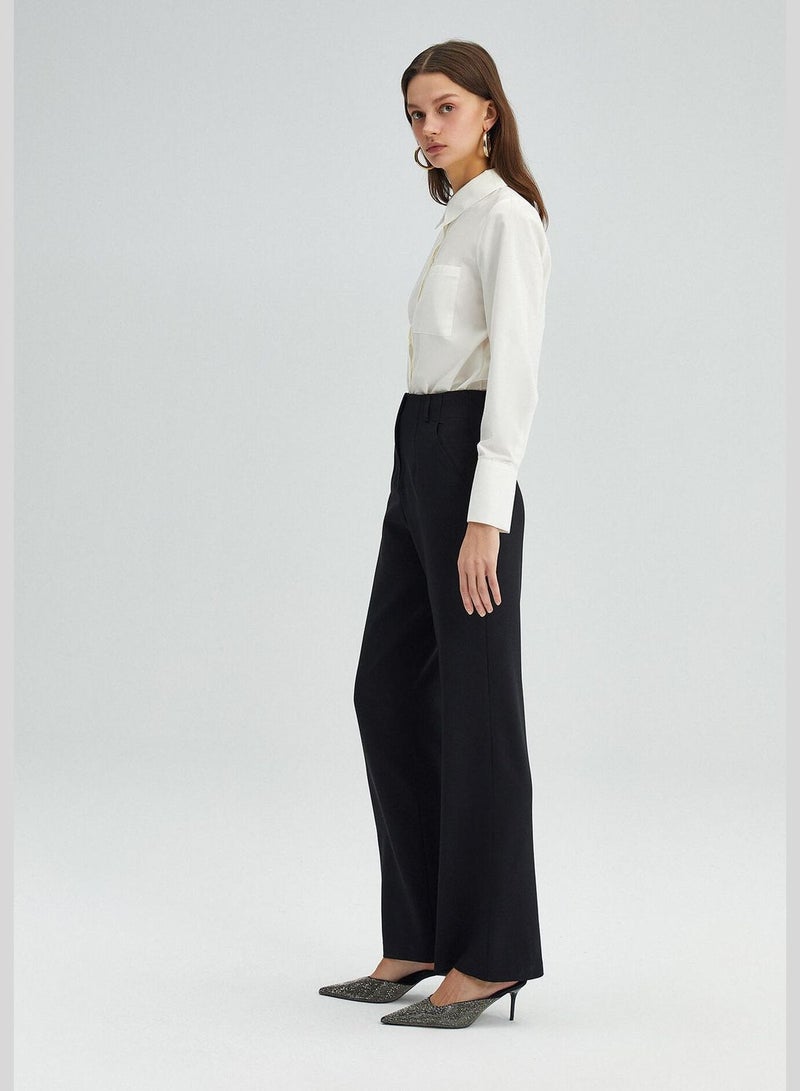 Touche WIDE LEG CREPE TROUSERS - Image 2