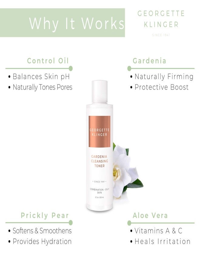 Georgette Klinger Gardenia Balancing Face Toner - 6.7 oz - Image 3