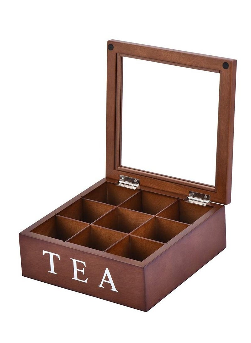 XiuWoo Wood tea storage box teabag storing - Image 1