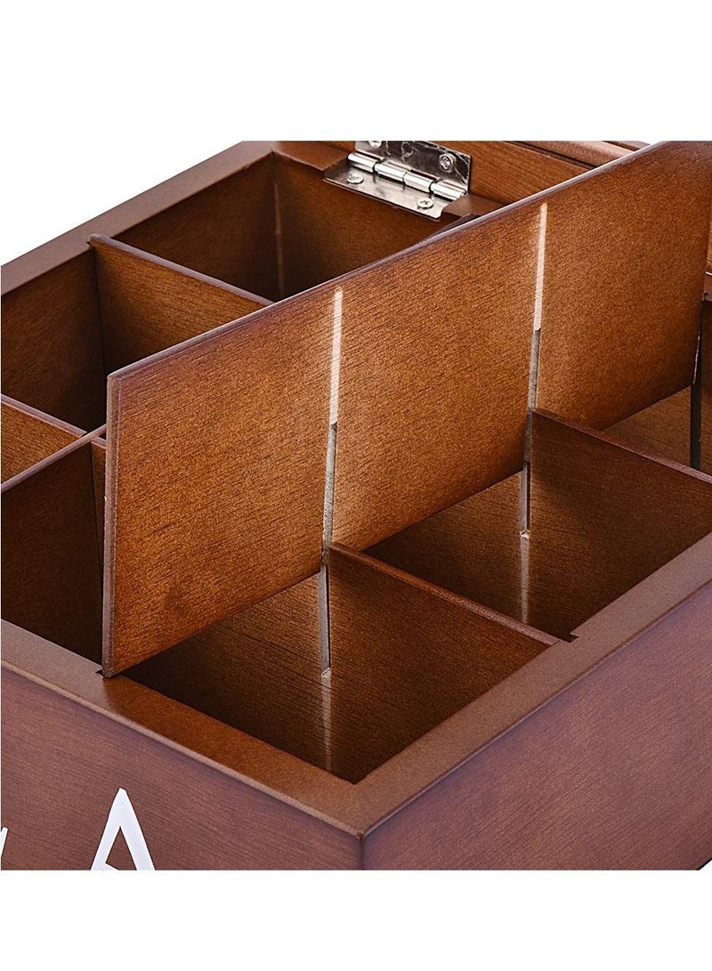 XiuWoo Wood tea storage box teabag storing - Image 5