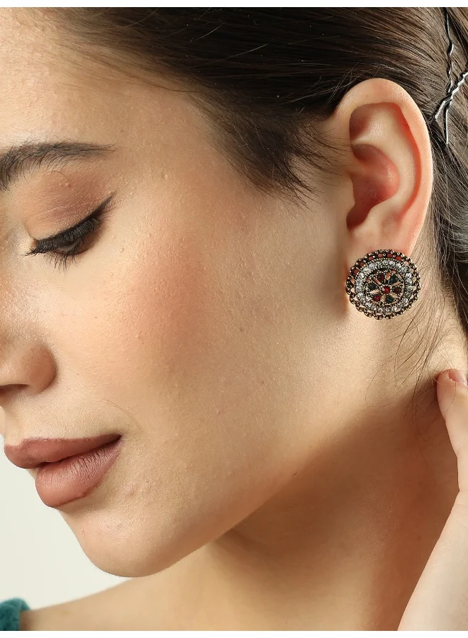 سوهي مسمار حجر مصمم مطلي بالذهب