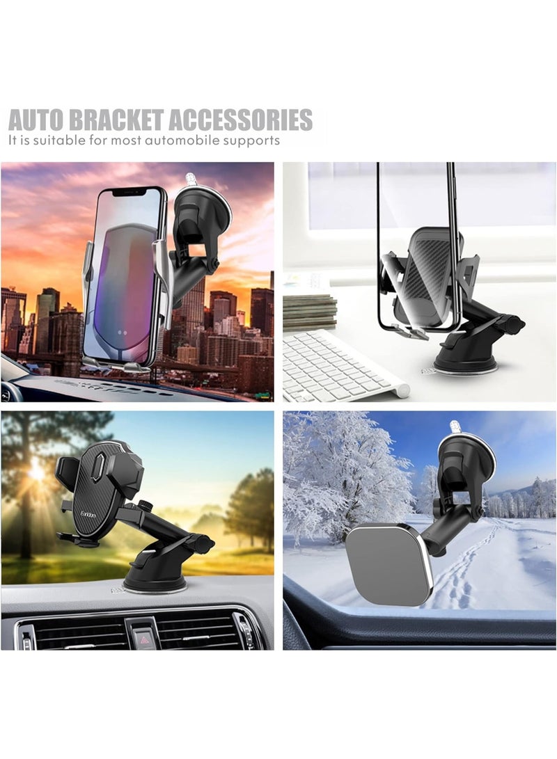 CGS Earldom ET-EH137 Car Mobile Holder – Adjustable Black - Image 2