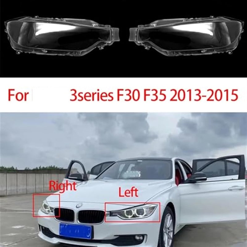 Wivplex Headlight Cover Lens for BMW 3 Series F30 F35 - Image 5