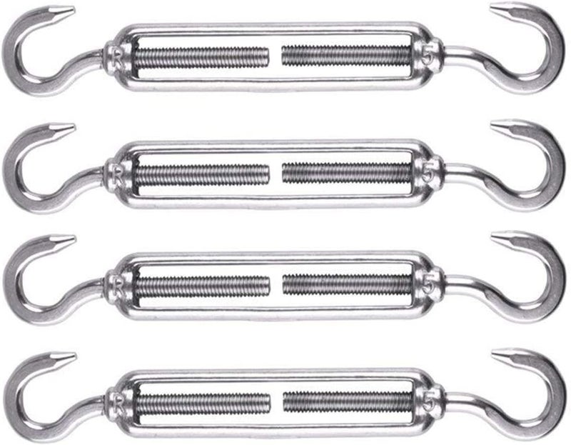 Eacam Sun Shade Sail Hardware Kit for Rectangle Sun Shade Sails Stainless Steel Hardware Accessories for Shade Sail Installation - Image 5