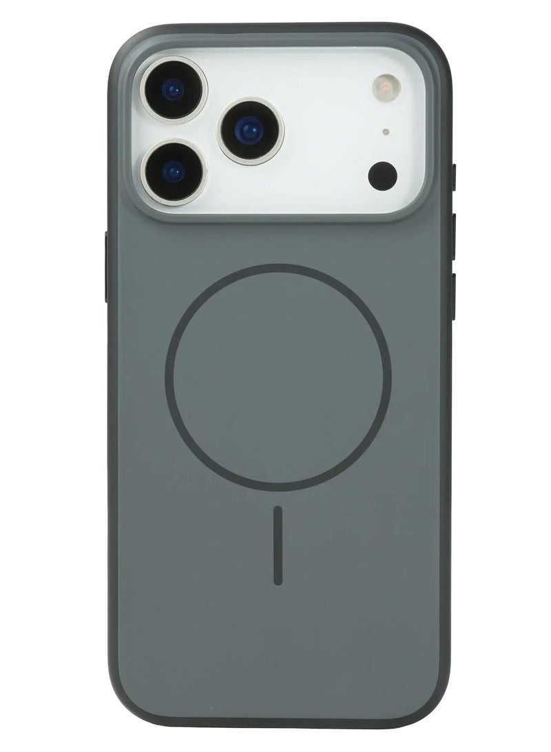 URR LAMDA Matte Case for iPhone ‏17 Pro - Black - Image 2