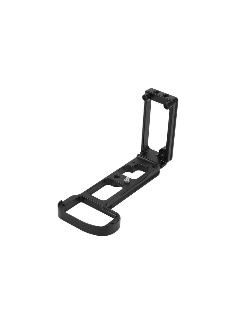 Quick Release L-Plate,Camera QR L-Plate Vertical Bracket Hand Grip for Nikon Z6 Z7 Mirrorless Camera(black)