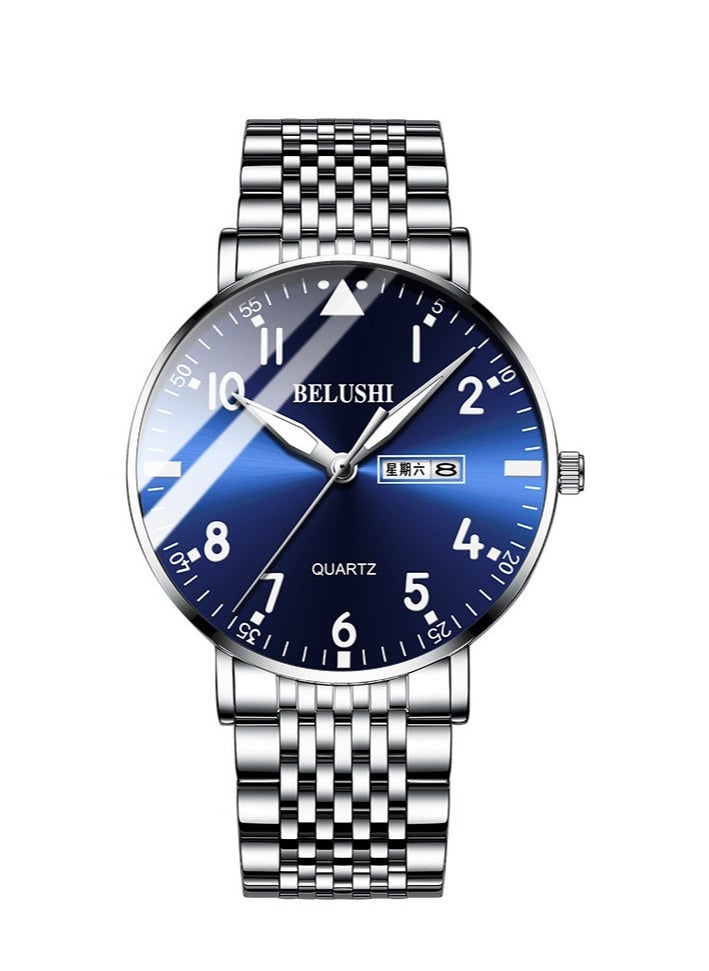 Belushi Men's Fashion Business Quartz Watch 