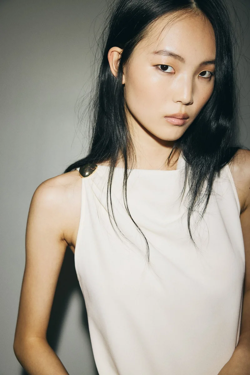 H&M Cowl-neck vest top