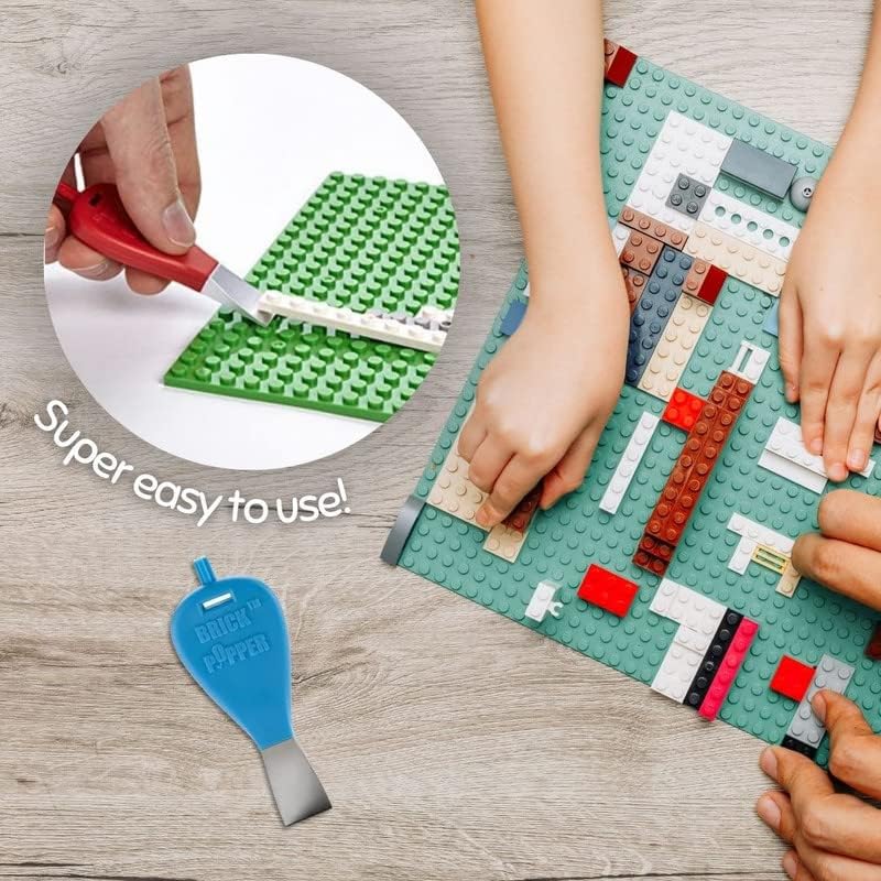 Brick Popper - World's Fastest Separator Tool - Efficient Remover for Kids and Adults - Perfect for Ages 6 and Up - Essential Tool (Light Blue) - Image 2