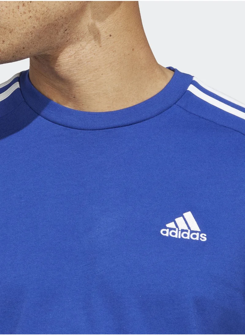 Adidas 3 Stripes Single Jersey T-shirt