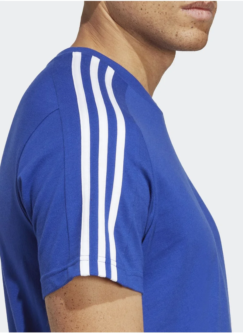 Adidas 3 Stripes Single Jersey T-shirt