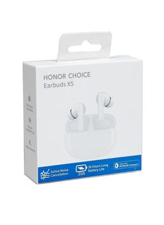 Honor Choice Earbuds X5 with a 35 Hour Battery Life and Noise Cancellation White  - Image 3