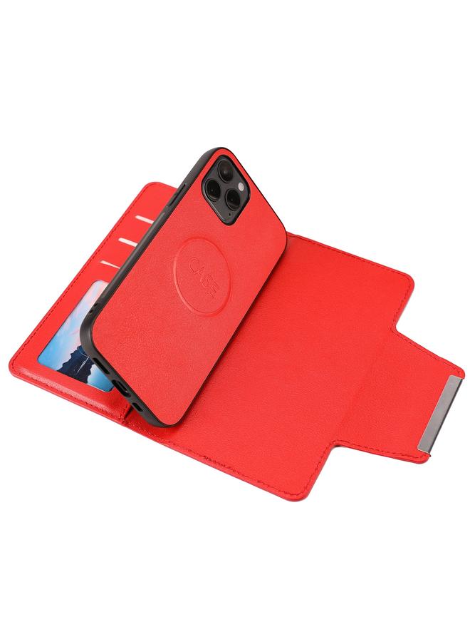 S-TOP Case For iPhone 12 / 12 Pro Ultra-thin Separable Magnetic Horizontal Flip Leather Case with Card Slot & Wallet - Image 5