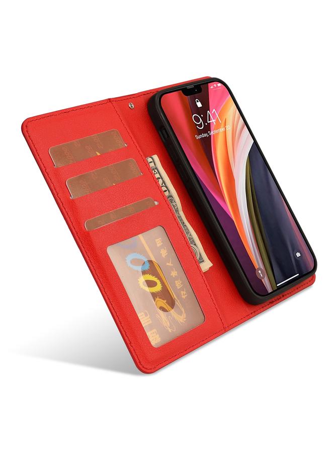 S-TOP Case For iPhone 12 / 12 Pro Ultra-thin Separable Magnetic Horizontal Flip Leather Case with Card Slot & Wallet - Image 4