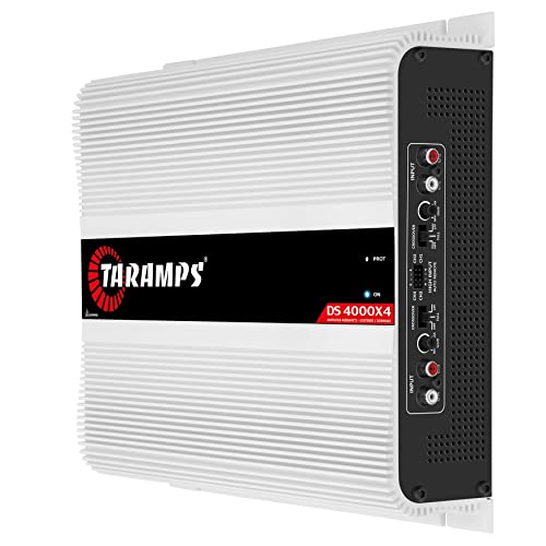 Taramp's Taramps DS 4000x4 1 Ohm 4000 Watts Rms 4 Channels of 1000x4 Watts Car Audio Amplifier Class D Full Range Crossover Fixed Rca / High Level Input System - Image 3