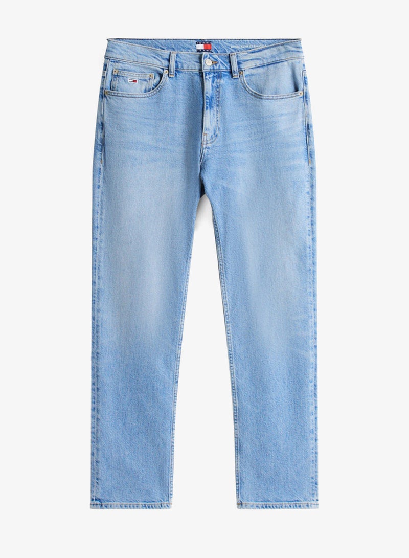 TOMMY JEANS Ryan Whiskered Slim Straight Leg Jeans - Image 5