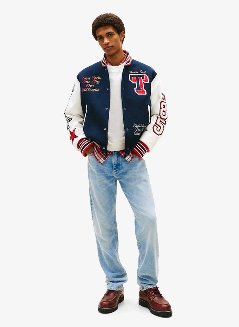 TOMMY JEANS Ryan Whiskered Slim Straight Leg Jeans - Image 3
