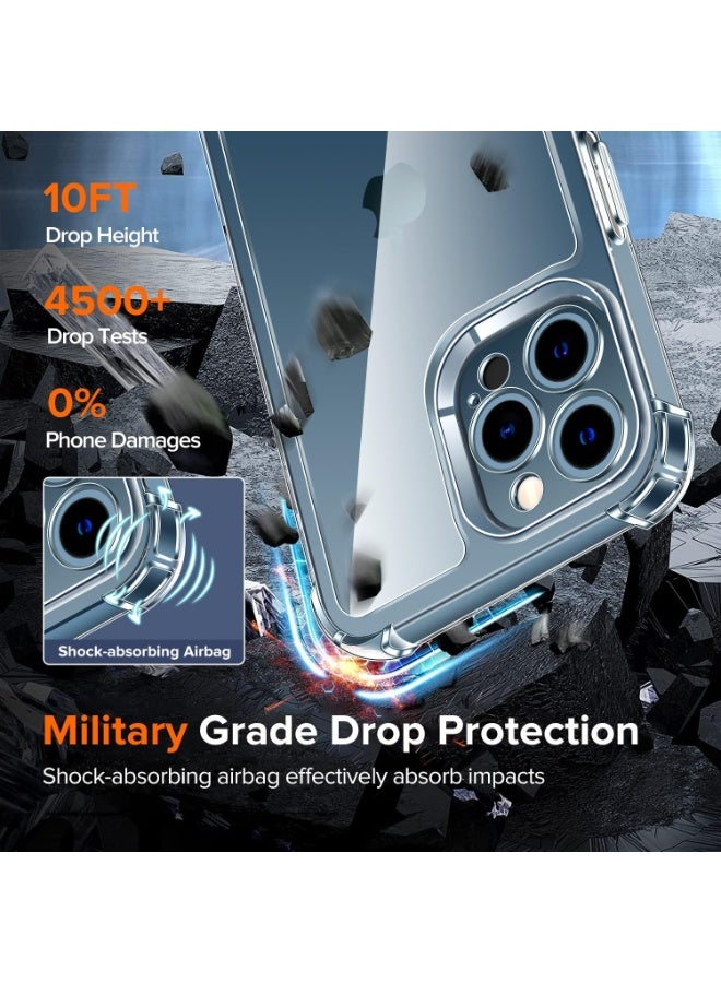 جراب شفاف ضد الصدمات متوافق مع هاتف ايفون 12 برو ماكس - Image 5