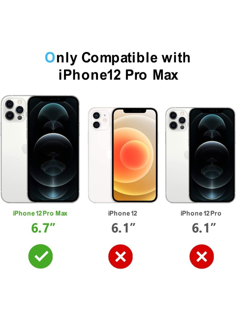 جراب شفاف ضد الصدمات متوافق مع هاتف ايفون 12 برو ماكس - Image 2