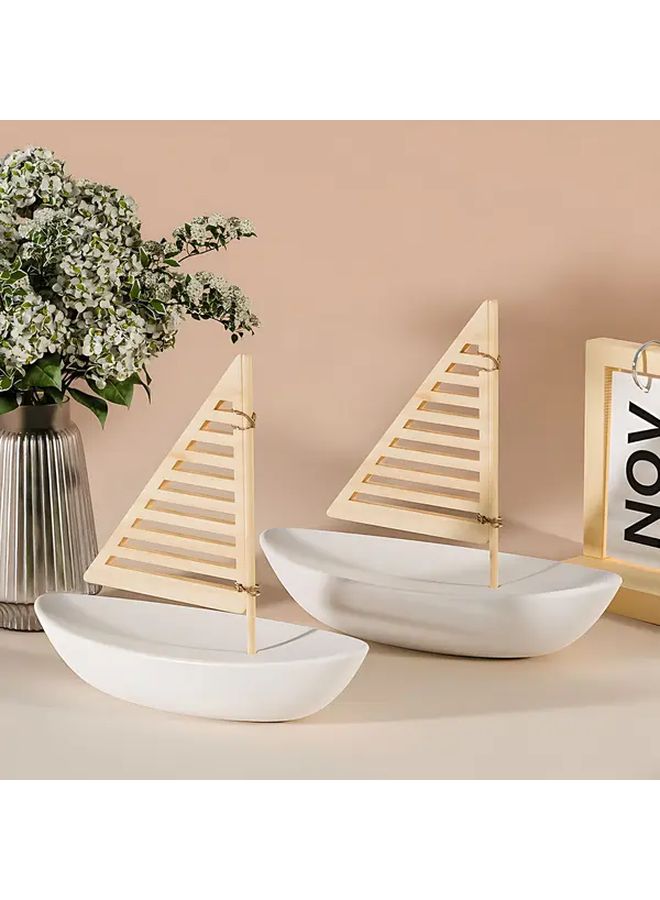 Sailboat Ornament Small Silicone Mold for DIY Nautical Crafts Candle Wax - Image 3