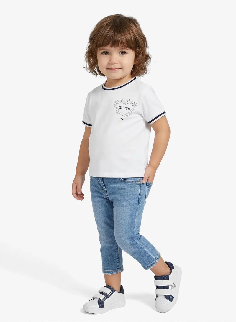 GUESS Youth Graphic Crew Neck T-Shirt
