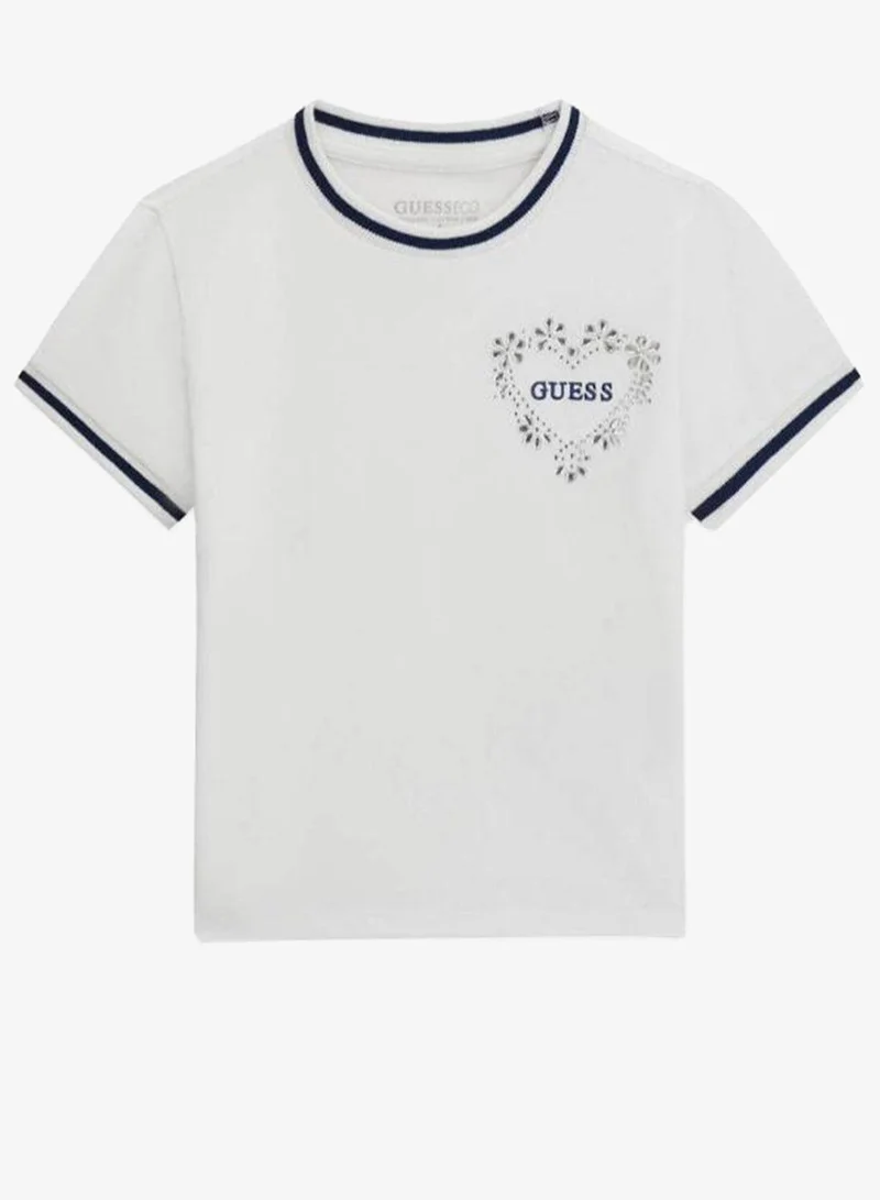 GUESS Youth Graphic Crew Neck T-Shirt