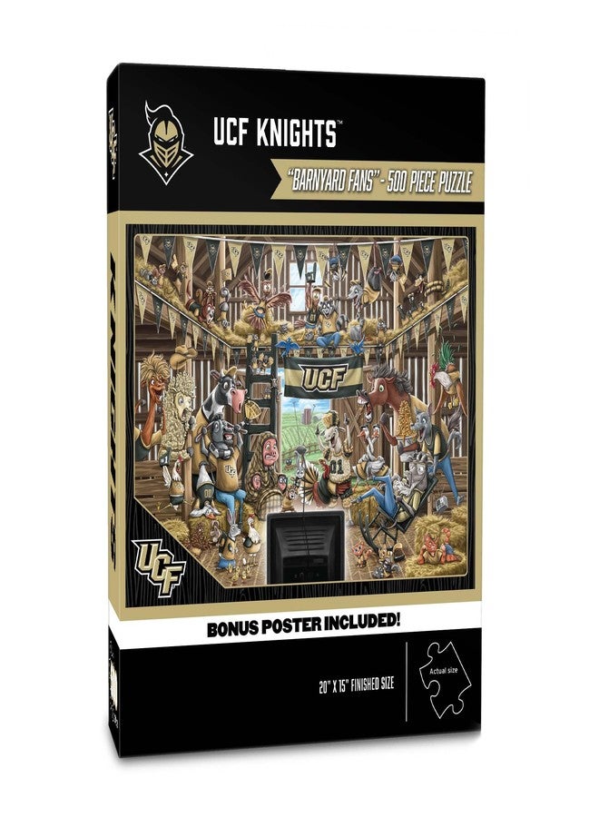 YouTheFan NCAA University of Central Florida Knights Barnyard Fans 500pc Puzzle 15" x 20" - Image 2